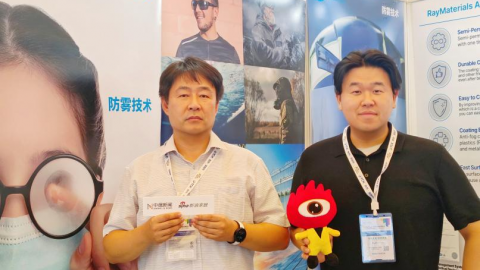 韓國企業(yè)Ray Materials攜其防霧涂層技術(shù)亮相涂博會，CEO Kwang Ha：期待尋求更多合作機會